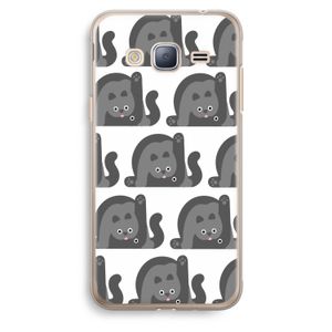 Cats: Samsung Galaxy J3 (2016) Transparant Hoesje