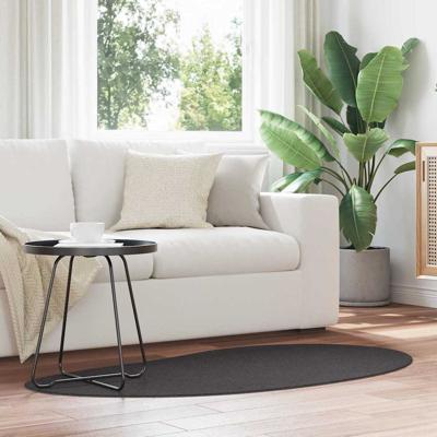Tapijt Antraciet 80 x 150 cm Polyester