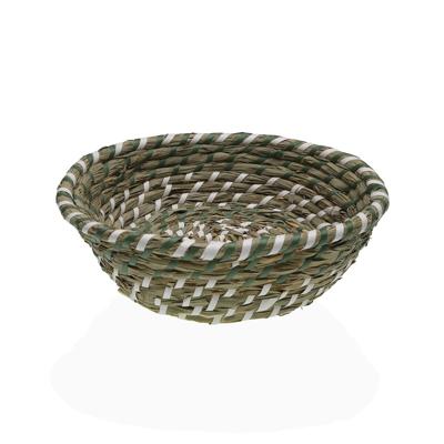 Mand Versa Textiel Waterhyacint 25 x 8 x 25 cm