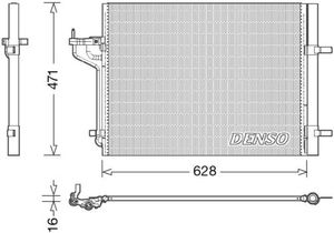 Airco condensor DCN10029