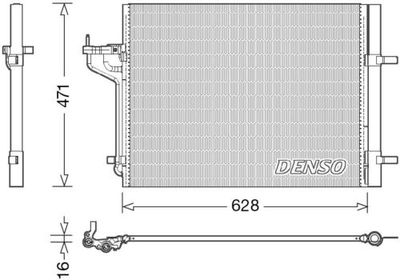 Airco condensor DCN10029