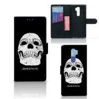Telefoonhoesje met Naam Xiaomi Note 8 Pro Skull Eyes - thumbnail