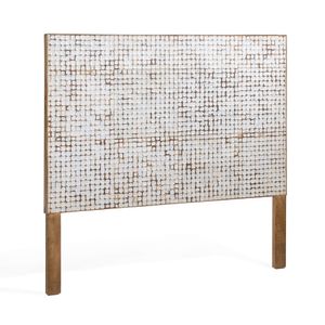 Kave Home Hoofdboord 'Kron' Mangohout, 174 x 135cm