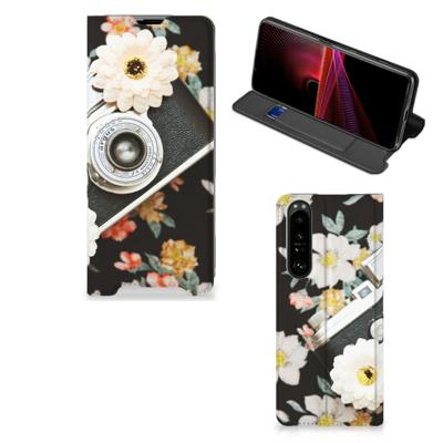 Sony Xperia 1 III Stand Case Vintage Camera Sony Xperia 1 III Stand Case Vintage Camera