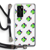 8-bit N°10: Huawei P40 Transparant Hoesje met koord