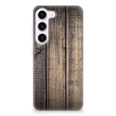 Samsung Galaxy S23 | Bumper Hoesje | Steigerhout