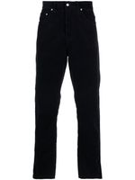 Carhartt WIP pantalon de jogging à patch logo - Bleu