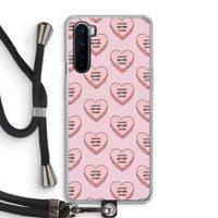 Chicks before dicks: OnePlus Nord Transparant Hoesje met koord