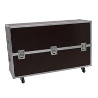 Roadinger Flightcase 2x LCD ZL75 voor 2 LCD schermen tot 75"
