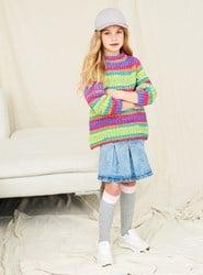 Stylecraft Tank Top & Sweater in Merry Go Round Chunky 10045