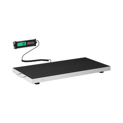 Vloerweegschaal - 300 kg / 100 g - antislipmat - LCD