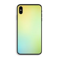 Minty mist pastel: iPhone X Biologisch afbreekbaar hoesje
