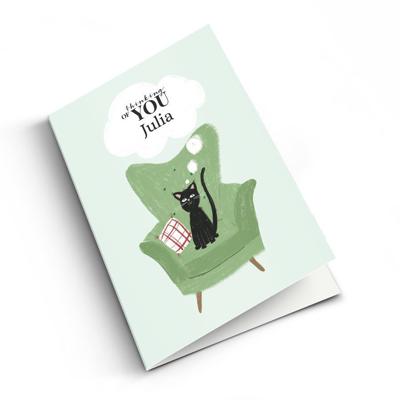 Zomaar kaart met foto - M - Staand