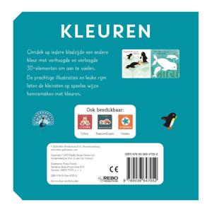 Rebo Publishers 3d-voelboek - kleuren