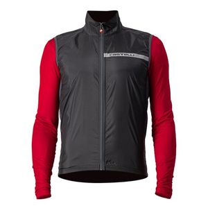 Castelli Squadra stretch mouwloos vest zwart heren L