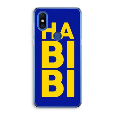 Habibi Blue: Xiaomi Mi Mix 3 Transparant Hoesje