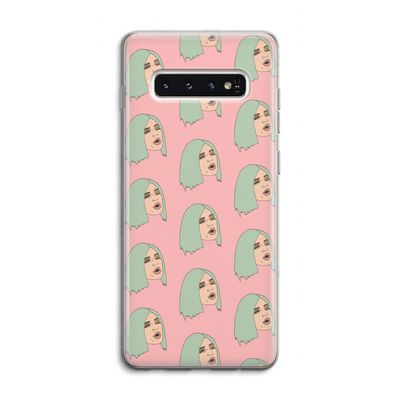 King Kylie: Samsung Galaxy S10 4G Transparant Hoesje