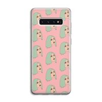 King Kylie: Samsung Galaxy S10 4G Transparant Hoesje