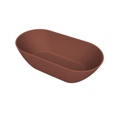 Vrijstaand Ligbad Arcqua Cusco 165x85 Mat Terracotta Arcqua