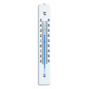 TFA Dostmann Binnen/buitenthermometer Analoog Kunststof 18cm Wit