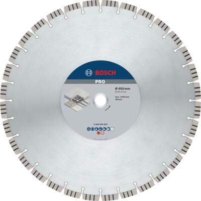 Bosch Accessoires Diamantdoorslijpschijf Best for Concrete 450 x 25,40 x 3,6 x 12 mm 1st - 2608602660