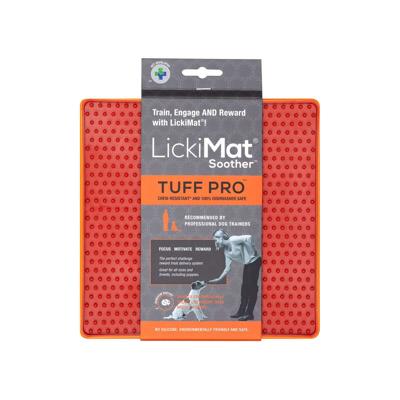Voerbak voor honden Lickimat Orange Polypropyleen TPR