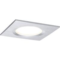 Paulmann LED-inbouwlamp voor badkamer Set van 3 stuks 18 W Aluminium (gedraaid) - thumbnail