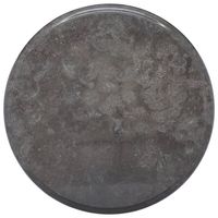vidaXL Tafelblad Ø40x2,5 cm marmer zwart
