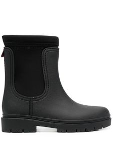 Tommy Hilfiger bottes de pluie à fermeture zippée - Noir