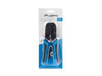 Lanberg NT-0201 kabel krimper Krimptang Zwart, Blauw