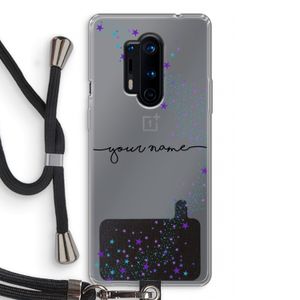 Sterren: OnePlus 8 Pro Transparant Hoesje met koord