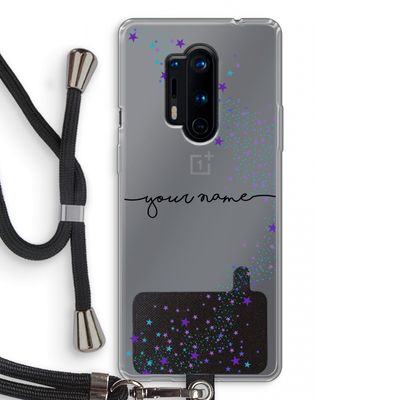 Sterren: OnePlus 8 Pro Transparant Hoesje met koord