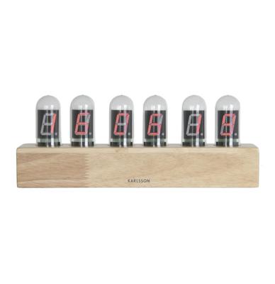 Karlsson Cathode Tafelklok - Eiken