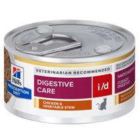 HILL'S PD Diet i / d Digestive Care Chicken&Vegetables - nat kattenvoer - 82 g