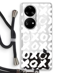 XOXO: Huawei P50 Pro Transparant Hoesje met koord