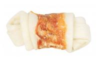 Trixie Denta Fun Knotted Chicken Chewing Bones - 5 cm - 5 stuks/70g - thumbnail