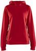 Craft 1910629 Core Soul Hood Sweatshirt W - Bright Red - XS