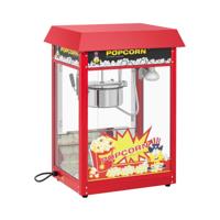 Popcornmachine - Retro design - 195 / 235 °C - rood - Royal Catering
