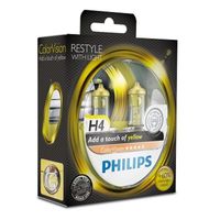 Philips ColorVision Type lamp: H4, gele koplamp voor auto - thumbnail