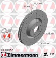 Remschijf SPORT REMSCHIJF COAT Z 100336052