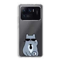 Cool cat: Xiaomi Mi 11 Ultra Transparant Hoesje