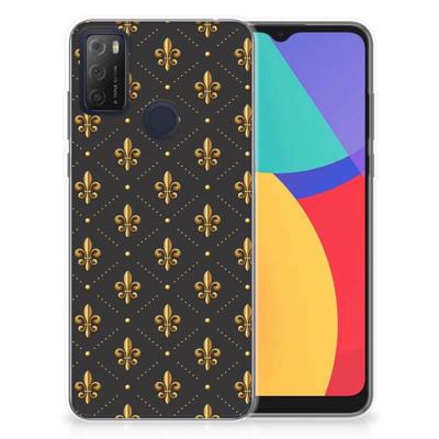 Alcatel 1S (2021) | TPU bumper | Franse Lelie