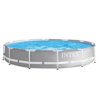 Intex 26710NP Prism Frame Zwembad 366x76 cm Grijs