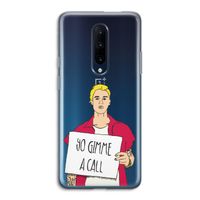 Gimme a call: OnePlus 7 Pro Transparant Hoesje