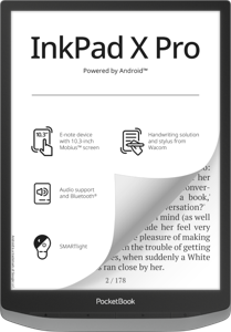 PocketBook InkPad X Pro e-Reader grijs
