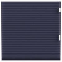Leen Bakker - Fenstr Plisségordijn Chicago Dubbel 25mm Lichtdoorlatend - Donker (35506) - Polyester - Blauw - 120x10x10 Cm