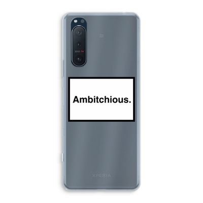 Ambitchious: Sony Xperia 5 II Transparant Hoesje