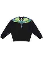 Marcelo Burlon County of Milan sweat Icon Wings à col rond - Noir