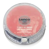 Lenco CD-012TR Portable CD Speler met Oplaadfunctie Transparant - thumbnail