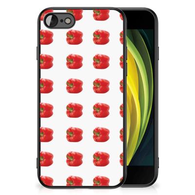 iPhone SE 2022 | SE 2020 | 7/8 Back Cover Hoesje Paprika Red